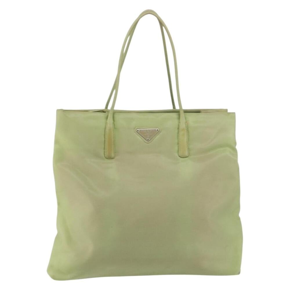 Prada Nylon Tote Bag Khaki Green